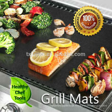 Barbeque Churrasqueira Non-Stick Hotplate Liners X 2 Mat Proteção, Easy Cean Folha .Cook on Webe
